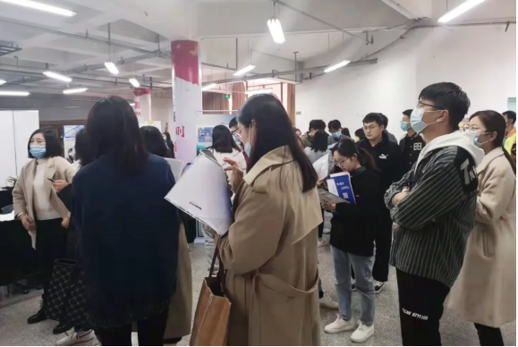 【活动回顾】山科大校园专场招聘会成功开展(图3)