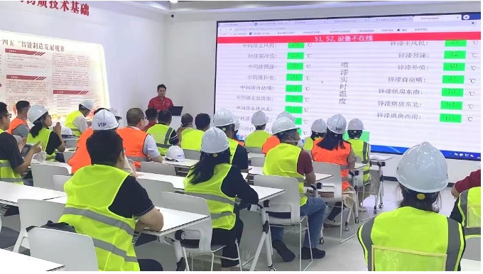 【青人资协】走进标杆 共话未来——青岛中集集装箱制造有限公司(图5)